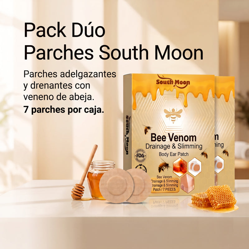 South Moon Parches de Veneno de Abeja — pack dúo