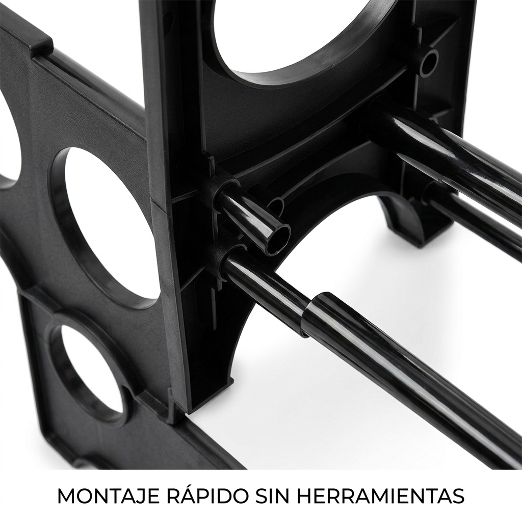Zapatero Organizador Modular de 4 a 6 Niveles Fácil de Armar