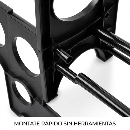 Zapatero Organizador Modular de 4 a 6 Niveles Fácil de Armar